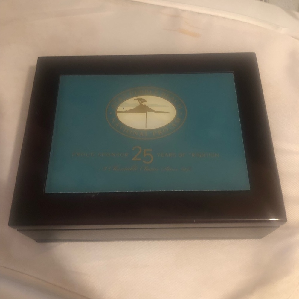 Rare! AT&T Pebble Beach Pro-am Keepsake Box- $80 or $65 w/offer